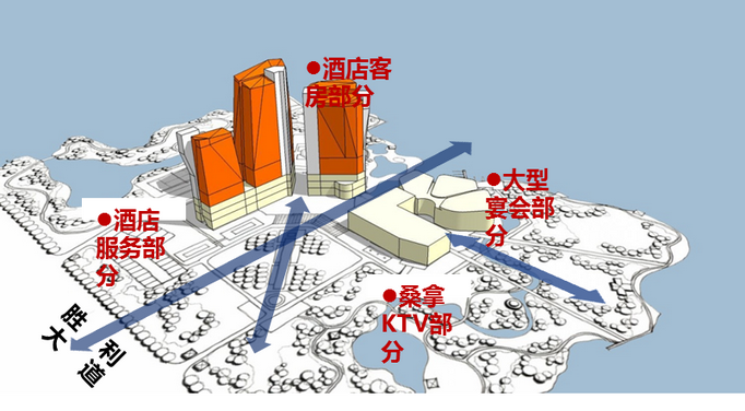 伟浩·东营清风湖五星酒店建筑设计