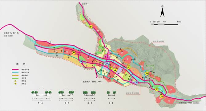 说明: 冶力关镇--道路分析副本